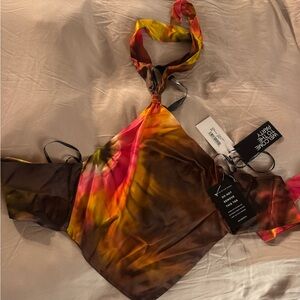 NWT Retrofete Multicolor Tie-Dye Tank Top